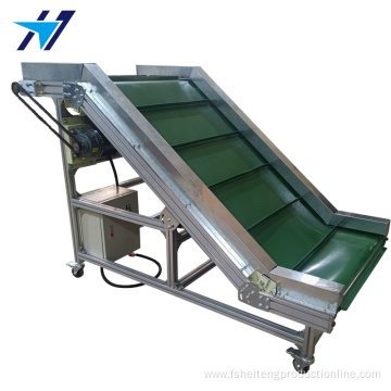 Z-type retaining slope climbing conveyor factory